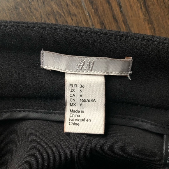 H&M Black Pencil Skirt - Picture 4 of 5